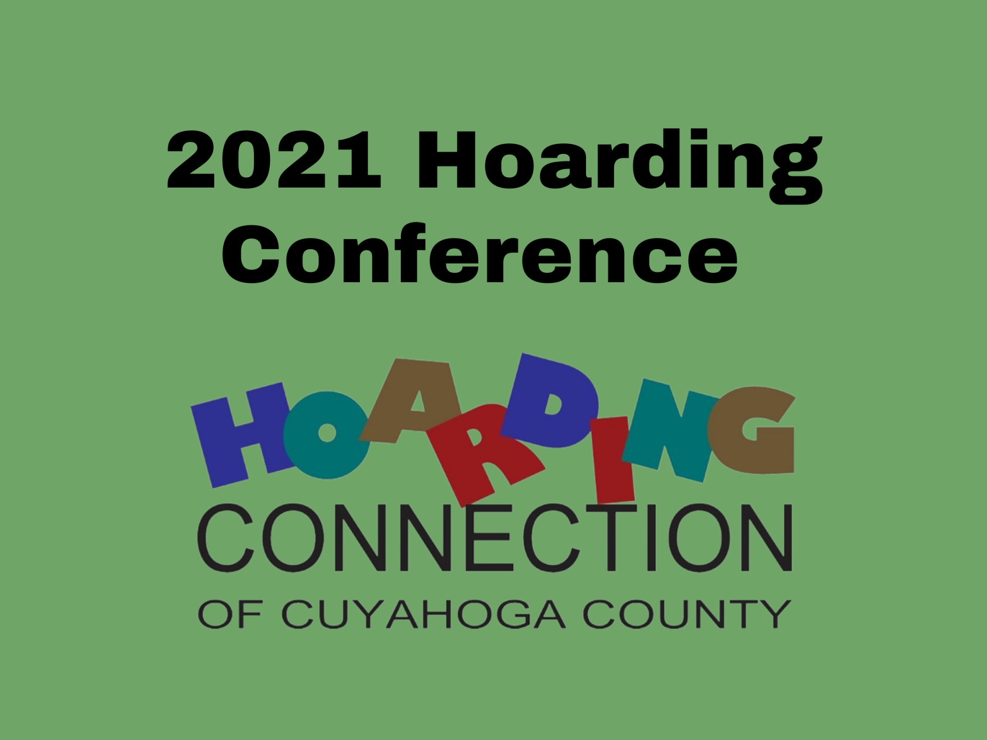 hoarding conference